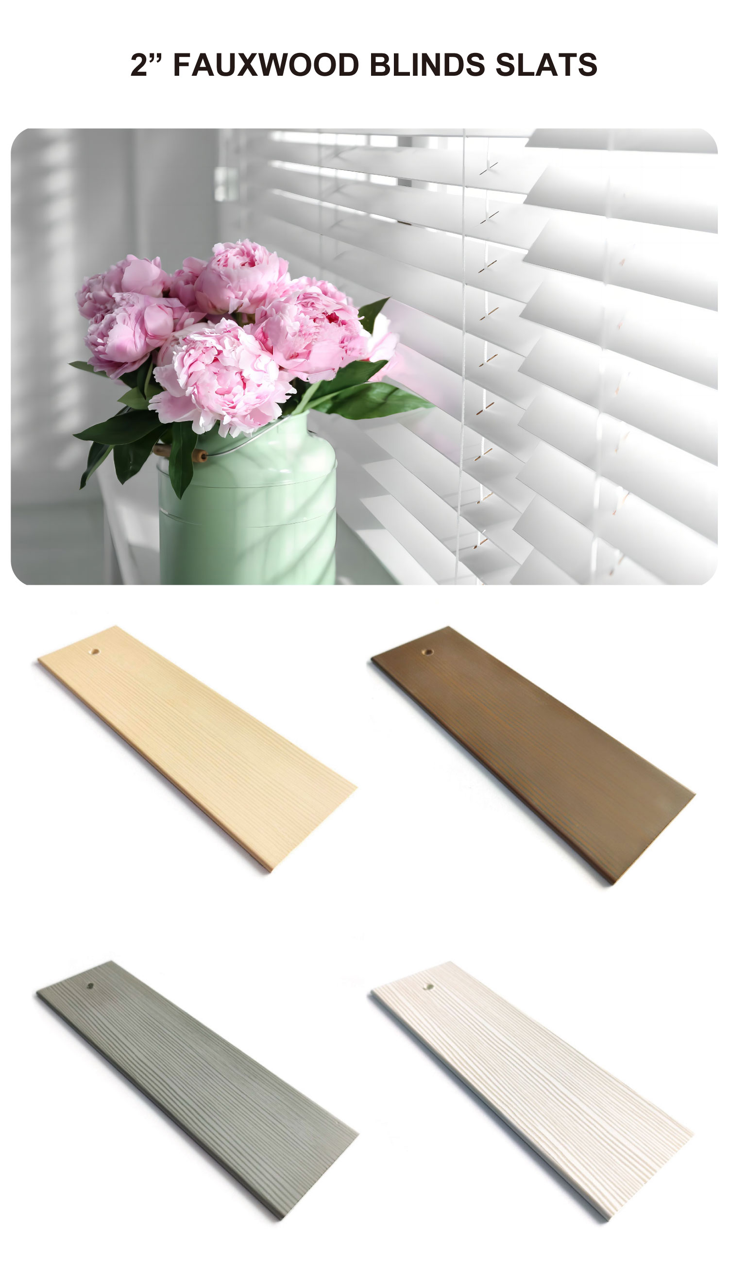 Faux Wood Blinds Components Blinds Slats-02