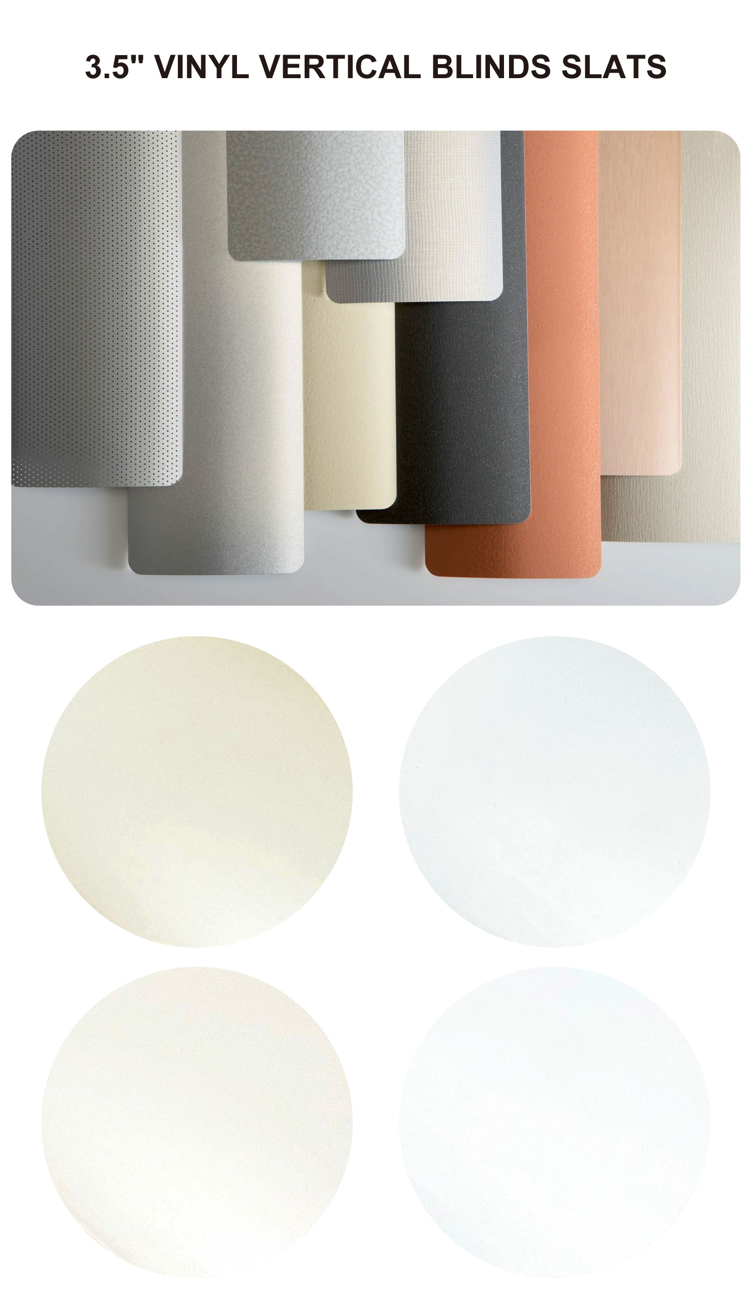 Glossy solid color product detail page